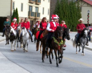 during parade 1         