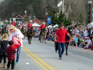 during parade 3         